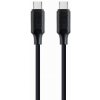 usb kabel Gembird CC-USB2-CMCM100-1.5M USB PD (Power Delivery), 100W, Type-C na Type-C (CM/CM), 1,5m, černý