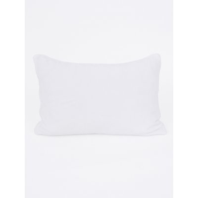 MKLuzkoviny.cz mikroplyš Exclusive Laura bílá 50 x 70 cm – Sleviste.cz