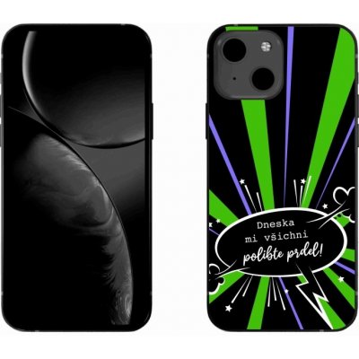 mmCase na iPhone 13 6.1 - vtipný text 15 černé pozadí – Zboží Mobilmania