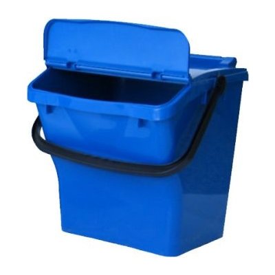 Elkoplast Nádoba na tříděný odpad 40 l, stohovatelná, modrá – Zboží Mobilmania