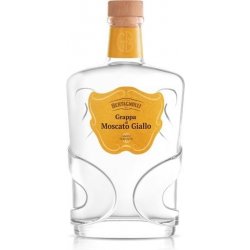 Grappa Moscato Giallo Bertagnolli Trentino Bianca 42% 0,7 l (holá láhev)