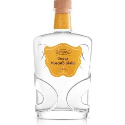 Grappa Moscato Giallo Bertagnolli Trentino Bianca 42% 0,7 l (holá láhev) – Sleviste.cz
