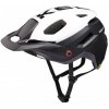 Cyklistická helma KED Pector Mips černo-bílá 2021