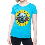 Guns N Roses tričko Classic Bullet Powder Blue dámské – Zbozi.Blesk.cz