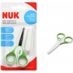 Nuk dětské zdravotní nůžky s krytem zelená – Zboží Dáma