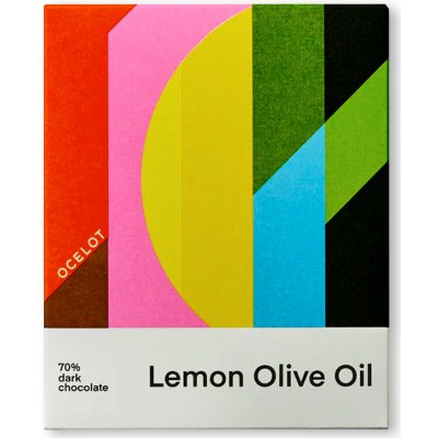 Ocelot 70% hořká čokoláda Lemon olive oil bio 70 g – Zbozi.Blesk.cz