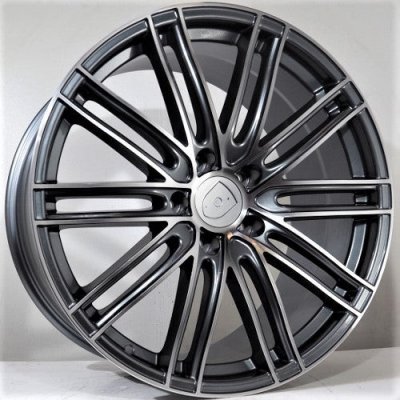 Racing Line Lumena 10x22 5x130 ET50 grey face machined – Zboží Mobilmania