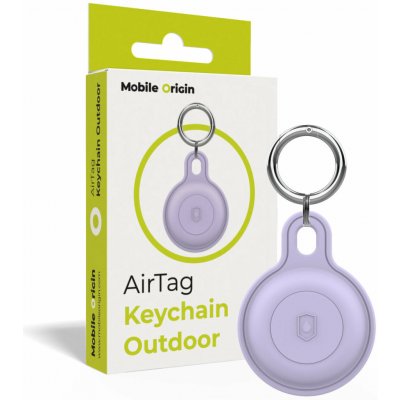 Mobile Origin AirTag klíčenka outdoor Fialová FRL-ATOD-PUR – Zboží Živě