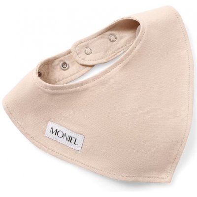 Moniel Dětský slintáček nastavitelná velikost Pastel béžová – Hledejceny.cz