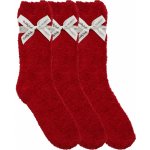 Taubert dámské žinylkové ponožky na spaní červené