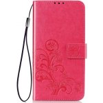 PROTEMIO 22041 ART Peňaženkový kryt Sony Xperia L4 FLOWERS růžový – Zboží Mobilmania