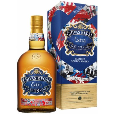 Chivas Regal Extra 13y American Rye Cask 40% 1 l (karton) – Hledejceny.cz
