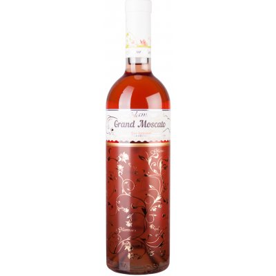 Glamour Grand Moscato Rose 11,5% 0,75 l (holá láhev) – Hledejceny.cz