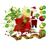 LAALU Sada ozdob SANTA na stromky do 100 cm – Zboží Dáma