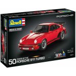 Revell Gift Set Porsche 911 Turbo 50th Anniversary 05634 1:24 – Zboží Dáma