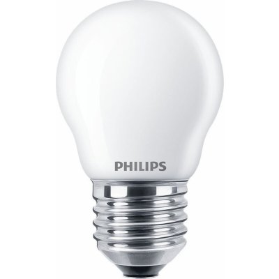 Philips 8718699763473 LED žárovka 1x4,3W E27 470lm 2700K teplá bílá, matná bílá, EyeComfort – Hledejceny.cz