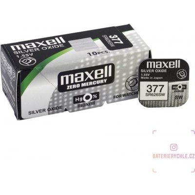 Maxell 377/SR626SW/V377 1BP Ag – Zboží Živě