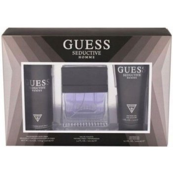 Guess Seductive Homme EDT 100 ml + deospray 226 ml + sprchový gel 200 ml dárková sada