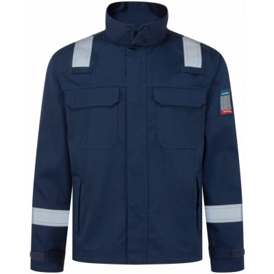 PortWest Bizflame WORK FR471 pracovní bunda proti chemikáliím modrá – Zboží Dáma