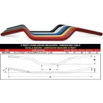 Řidítka WRP ALU-STREET nižší červená 2100-003