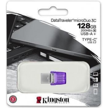 Kingston DataTraveler MicroDuo 3C G3 128GB DTDUO3CG3/128GB