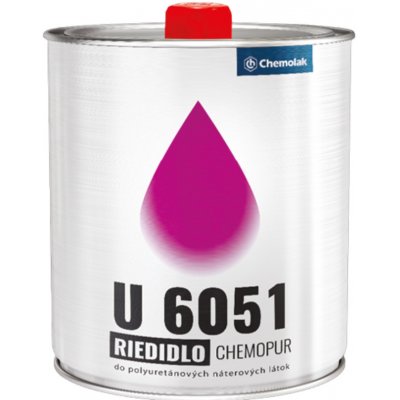 Chemolak ředidlo U 6051 0,8 l – Sleviste.cz