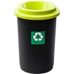 Plafor plastový ECO BIN 50 L zelené víko – Sleviste.cz