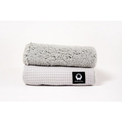 Sleepsheep beránková deka pro miminka a děti světle šedá – Sleviste.cz