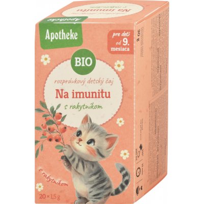 Apotheke BIO čaj pohádkový dětský Na imunitu s rakytníkem 20x1,5g – Zboží Dáma