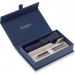 Waterman Hémisphère Core Blue CT kuličkové pero dárková sada s koženým pouzdrem 1507/2914207 – Zboží Živě