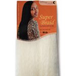 Super Braid 100% Jumbo Braid Kanekalon WHITE – Zboží Dáma