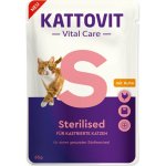 Kattovit Vital Care Sterilised kuře 85 g – Hledejceny.cz