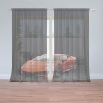 Sablio Záclony Sportovní auto 1: 2ks 150x250cm – Hledejceny.cz