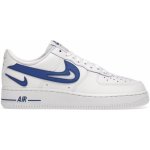 Nike Air Force 1 Low '07 FM Cut Out Swoosh White Game Royal