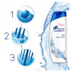 Head & Shoulders Classic Clean 2v1 šampon a balzám na vlasy proti lupům 360 ml – Hledejceny.cz