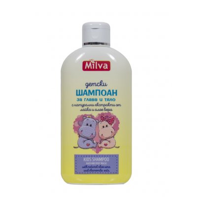 Milva šampón Pro děti 2 x 200 ml dárková sada