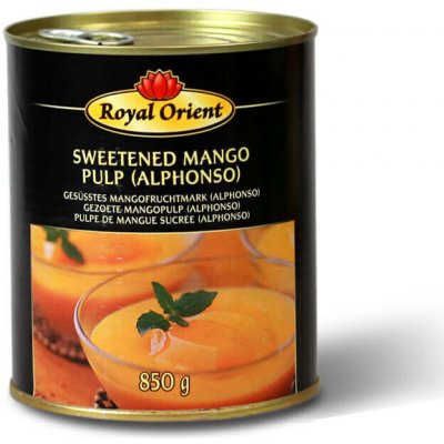 Alphonso mango pyré slazené ROYAL ORIENT 24 x 850 g – Zboží Dáma