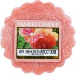 Yankee Candle vyšisovaná meruňková růže vonný vosk do aromalampy Sun Drenched Apricot Rose 22 g – Hledejceny.cz