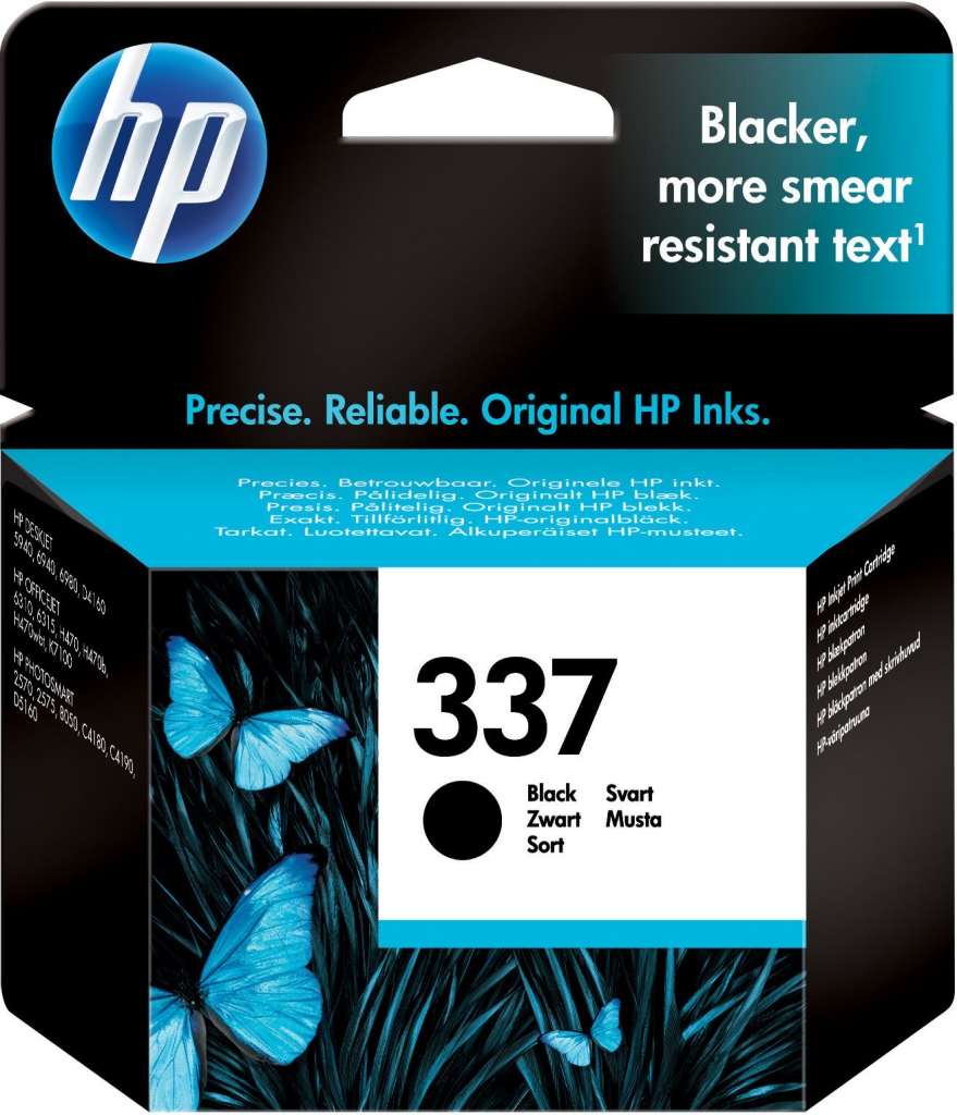 HP 337 originální inkoustová kazeta černá C9364EE