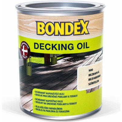 Bondex Extreme Decking Oil 0,75 l Bezbarvý – Zbozi.Blesk.cz