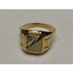 Zlatý zásnubní prsten se zirkonem 292 – Sleviste.cz