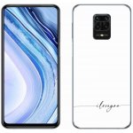 mmCase na Xiaomi Redmi Note 9S - I love you bílé pozadí – Zboží Živě