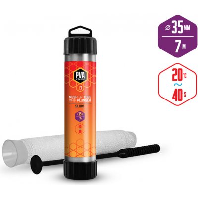 Delphin Punčocha PVA n ́tastic TUBA+PLNIČ 7 m 35 mm široká pomaly rozpustná – Zboží Dáma