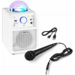 Vonyx SBS50W BT karaoke reproduktor LED Ball bílý – Zboží Dáma