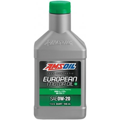 Amsoil European Car Formula 0W-20 LS Synthetic Motor Oil 946 ml – Zbozi.Blesk.cz