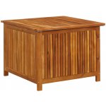 Vidaxl Zahradní úložný box 75 x 75 x 58 cm masivní akáciové dřevo 316498 HangarStore – Zboží Mobilmania