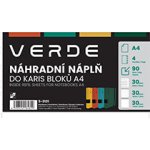Karton P+P Náhradní náplň do karis VERDE A4 90 listů 5-3131 – Sleviste.cz