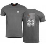 Tričko Pentagon Ageron American Flag Wolf Grey – Zboží Dáma