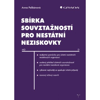 Sbírka souvztažností pro nestátní neziskovky - Pelikánová Anna – Zboží Mobilmania