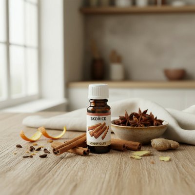 Kozák Olej vonný do aromalampy skořice 10 ml – Hledejceny.cz